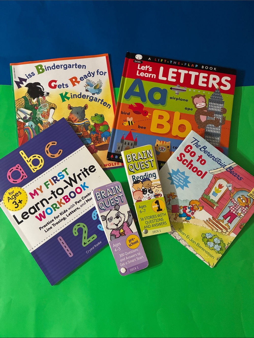 Kindergarten Readiness Bundle #1  (6 items; 4pounds)